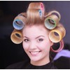 Hair Rollers, 12 Pack Self Grip Salon Hairdressing Curlers, Hair