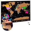 World Map Travel Gift | A3 Scratch Off Map |