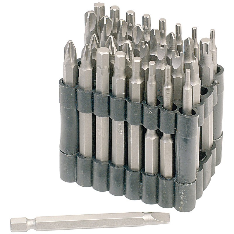 AGT Bit Set 32 Pieces (Chrome Vanadium) (Torx Bits, Screw