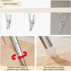 Foldable Tripod Clothes Drying Rack - 6 Clothes Arms &