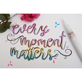 Zig Kuretake CNBW-01S Brush Pen White