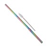 2Pcs Collapsible Metal Straw 304 Stainless Steel Drinking Travel Telescopic