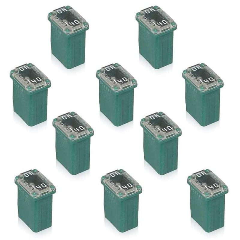 50 Pack Automotive MCASE Mini Box Shaped Cartridge Fuse Kit