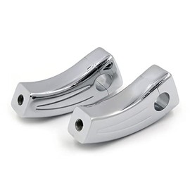 SMT-Chrome Handlebar Pullback Risers Compatible With Honda Shadow VT750 1100 VTX 1300 GL1800 Aero Spirit 1'' [B00RUDZLXQ]