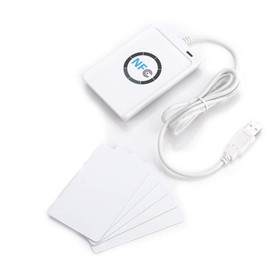 NFC RFID Reader Writer, Reader Writer Smart Card Duplicator with USB Interface for Contactless Tag Access