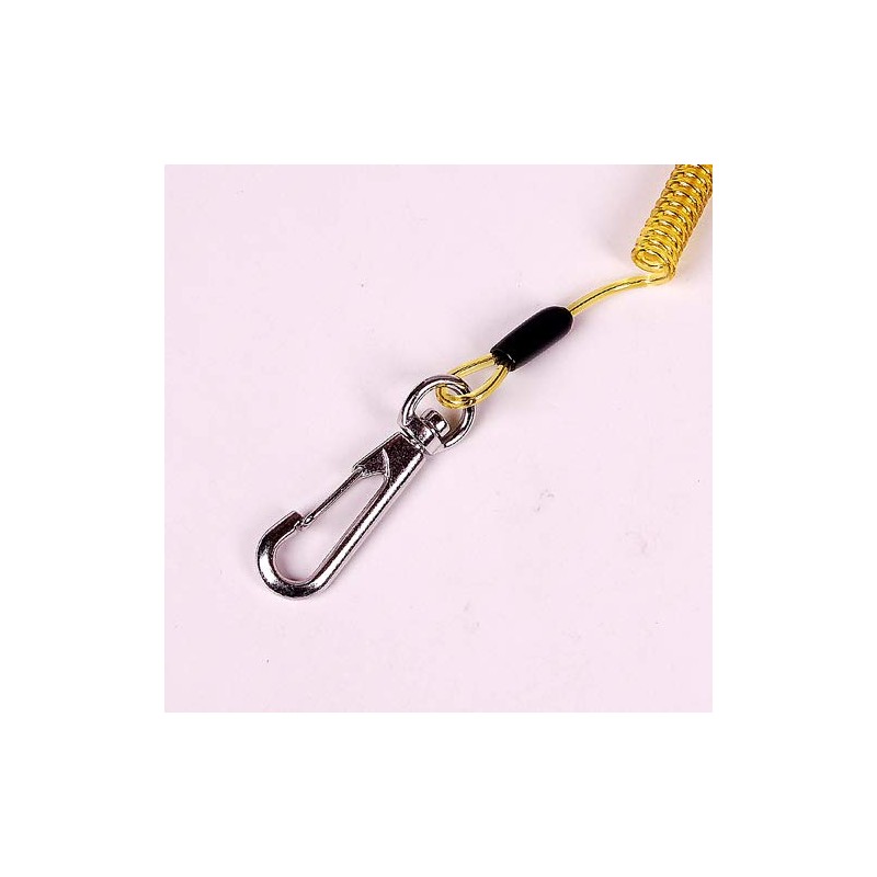 Good-L Coil Keychain with 320 Reinforced Wire (Yellow)
