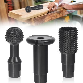 Pack of 3 M14 Ball Mill Wood Carving: Ball Chisel Carving Grinding Heads Ball Rasp for 115/125 mm Angle Grinder