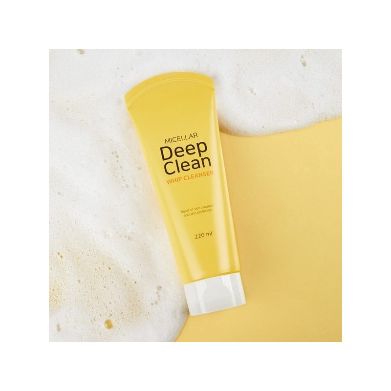 Touch Me 터치미 딥 클린 미셀라 휩 대용량 클렌징폼 220ml