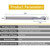 CNC Router Bits, Engraving Bits, End Mill, Single-Flute Spiral, Upcut