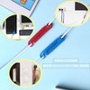 50 Pack 10 Colors Reusable Office Computer Cage Plug Cable