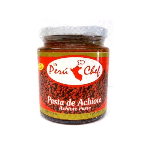 The Peru Chef Achiote Paste / Pasta De Achiote 8oz 6 Pack