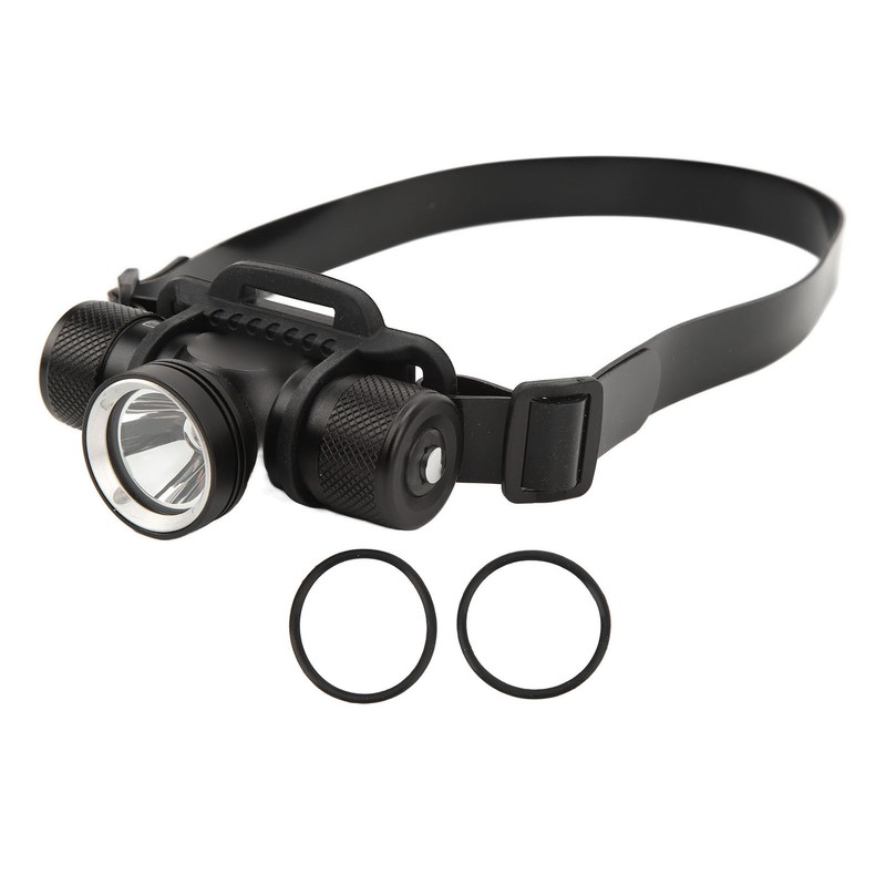 LED Underwater Waterproof 60m Diving Headlamp Headlight Head Mounted Dive