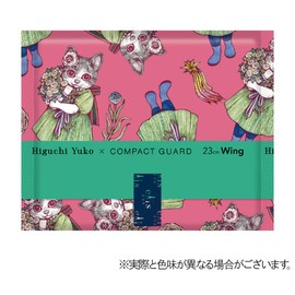 (Higuchi Yuuko Planned Product) Ellis Compact Guard (For Many Days) With Wings 9.1 inches (23 cm), 23 Packs x 3 Pieces (Bulk Purchase)