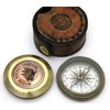 Nautical Replica Hub Antique Marine Poem Compass Pocket Compass w