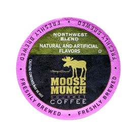 Moose Munch Coffee by Harry & David, Single Serve Cups (Northwest Blend, 100 Count)