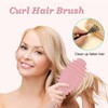 jatimdotin Haarbürste, Lockenbürste, Curl Hair Brush für Damen, Wildschweinborsten Haarbürste