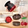 Cherry Pitter Tool 7-in-1 Stainless Steel Cherry Pitter with Splatter