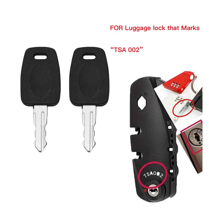 2 Keys for TSA007 TSA002 Master Luggage Keys for TSA