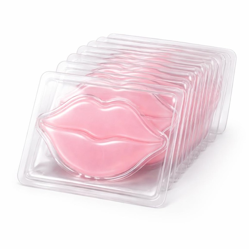 Mascarillas para Labios Coreanas de Colágeno – Pack de 10