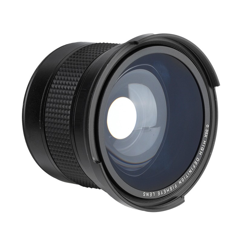 58MM 0.35X Fisheye Super Wide Angle Lens for SLR DSLR