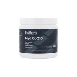 Holiherb - Myo Inositol (4g) + Metil Folato + COQ10 (100mg) | Suplemento en Polvo | 50 días