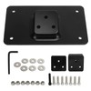 Laydown License Plate Mount for Big 1973 and Up, Complete