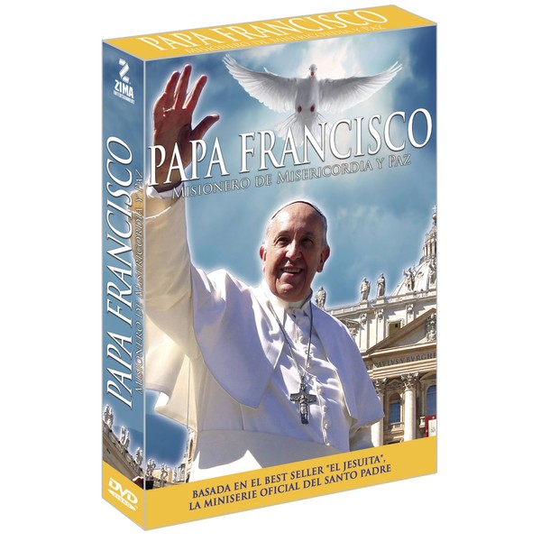 Papa Francisco Misionero De Misericordia y Paz ( 2 DVD SET NEW) Espanol