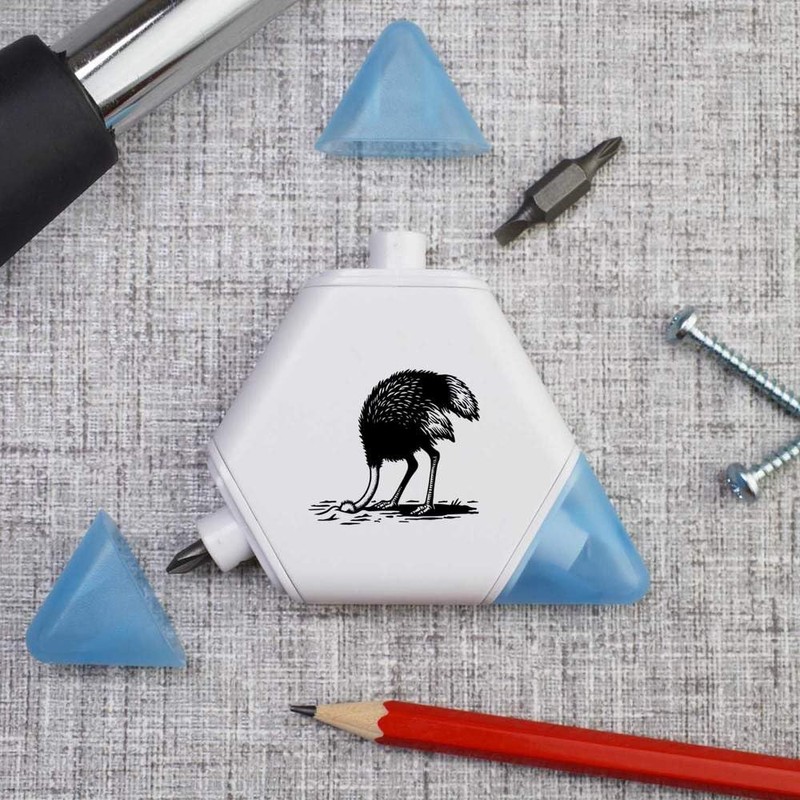 'Ostrich with Head in Sand' Compact DIY Multi Tool (TI00034843)
