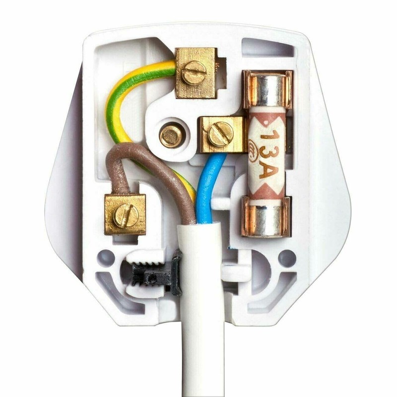 10x Fuses - 13A, 5A Pack, BS1362, Domestic Plug Fuse,