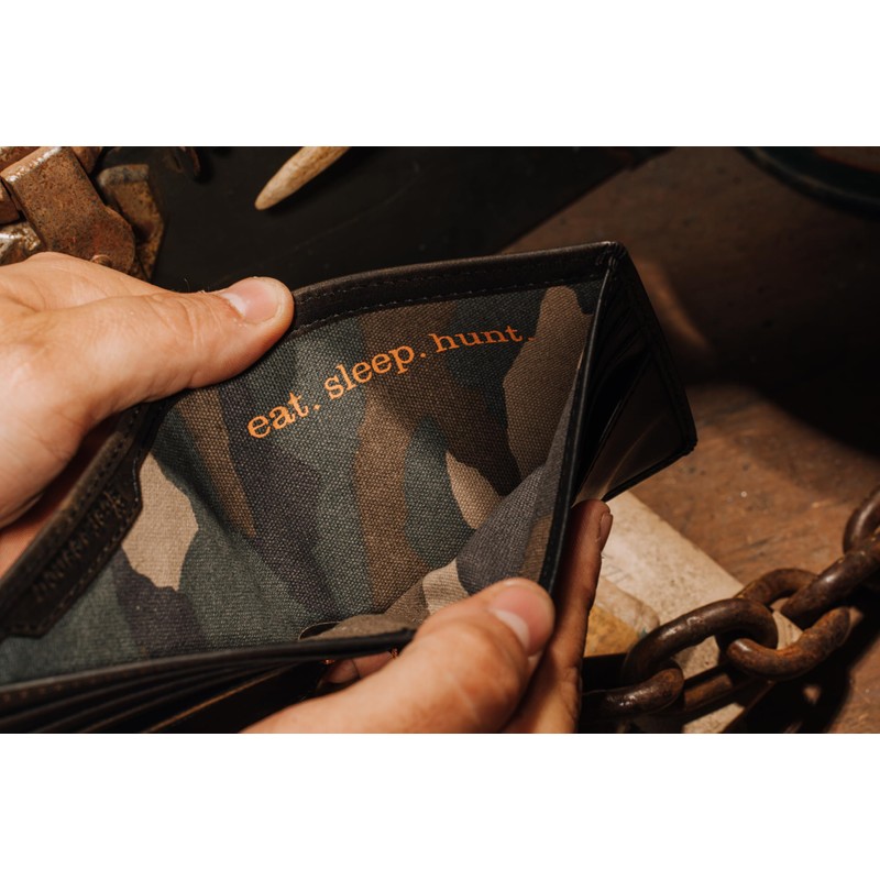 House of Jack Co. Deer Slim Bifold Wallet for Men