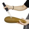 xinyee Guiro Instrument with 1 Scraper Portable Fish Shaped Latin