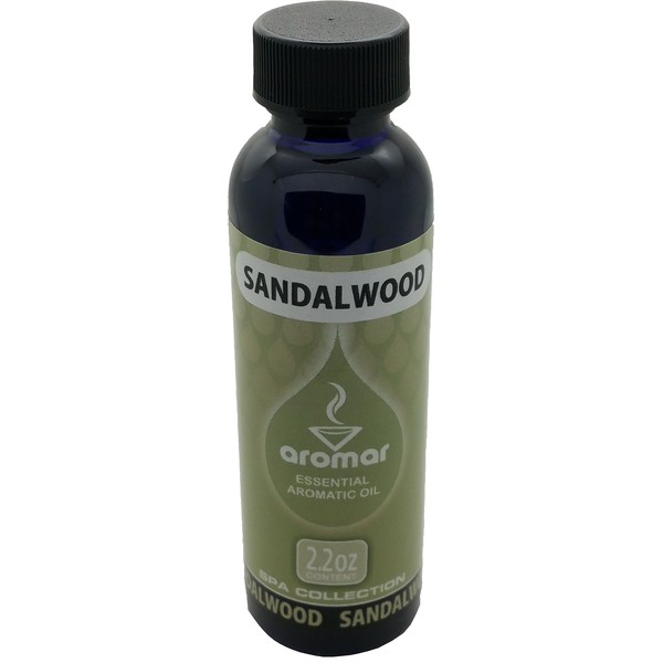 2.2oz Made in USA Aromatherapy Oil spa Collection Essential Oil Aromatic Scented Oil Sandalwood