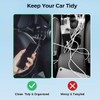 AIXXCUVQ Stylish Car Headrest Rear Seat Three-in-One Charging Station Three