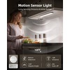 EZVALO 6-Pack Under Cabinet Lighting with Charging Station, 2000mAh Rechargeable
