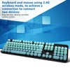 Wireless Keyboard and Mouse Combo 2.4G Wireless Mode Easy Operate