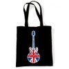Union Jack Guitar Eco Friendly Tote / Shoulder Bag