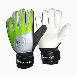 Splay Club Finger Save Football Goalkeeper Gloves Size-6, Finger Support Technology, Super-soft Latex Palm Construction, Wrist Strap for Comfort & Better Grip