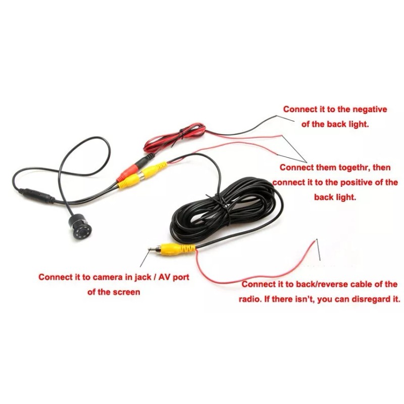 Unbranded Car Rear View Backup Camera For Subaru Forester 2003