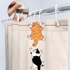 SVBright Cat Shower Curtain 72Wx72L Inch Kids Funny Cute Lovely