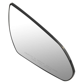 87621F3000 OE Style Passenger/Right Side Mirror Glass w/Convex Lens & Heated Compatible with Elantra 17-19