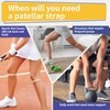 FORTEMOTUS Patellar Tendon Support Strap - Silicone Patella Knee Brace