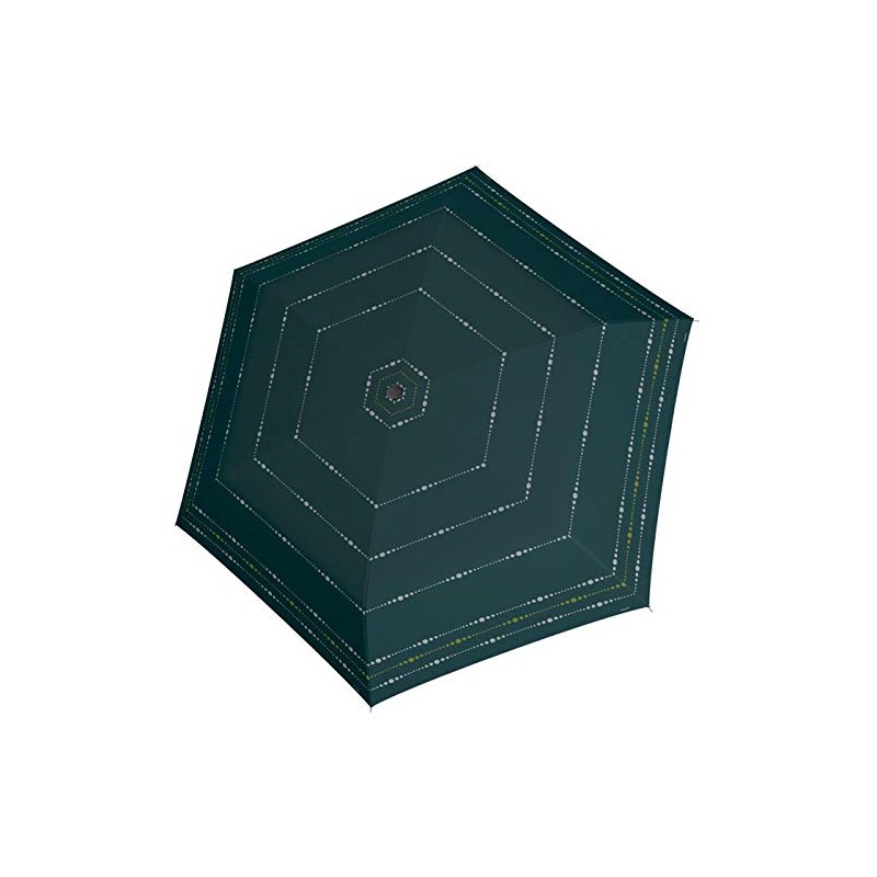 Doppler Fibre-Coloured Pocket Umbrella Havana Sydney, Green