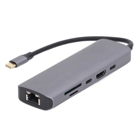 Type C Hub High Speed Plug and Play Multiport Docking Station for Switch Laptop Phone Tablet 9 in 1