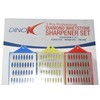 DinoK - Large 6" x 2", 3 pc Diamond Whetstone