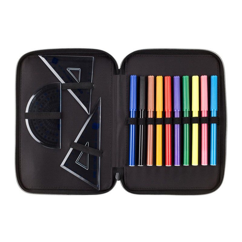 Mr. & Mrs. Panda Pencil Case Owl French Gift Béret