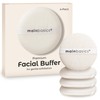 MainBasics Face Scrubber Exfoliator Pads (4-Pack) - Exfoliating Facial Cleansing