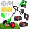 Cordless Weed Wacker Electric Weed Wacker Battery Powered with 21V
