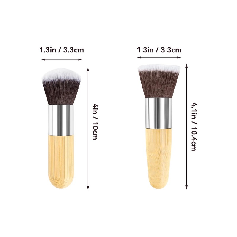 Foundation Brush, Face Makeup Brushes for Powder - Buffing, Blending,