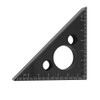 Ruler Thickened 45 Degree Aluminium Alloy Triangle Angle Ruler Woodworking