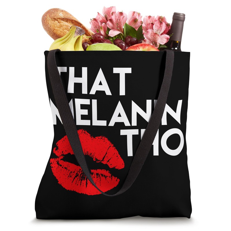 Black Owned Business That Melanin Tho With A Kiss Tote
